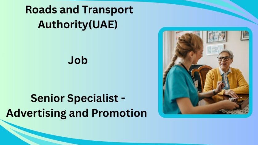 Senior Specialist - Advertising and Promotion