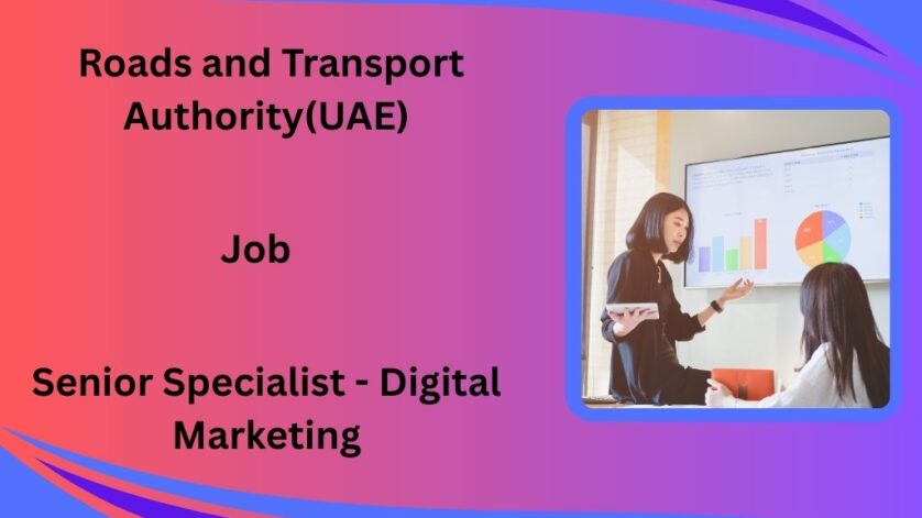 Senior Specialist - Digital Marketing