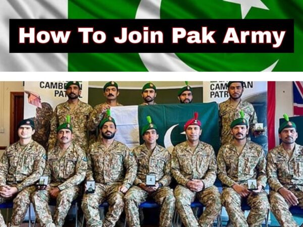 How to Join Pak army