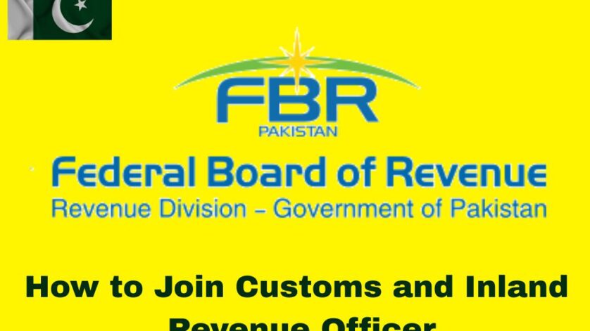 How to Join Customs and Inland Revenue Officer
